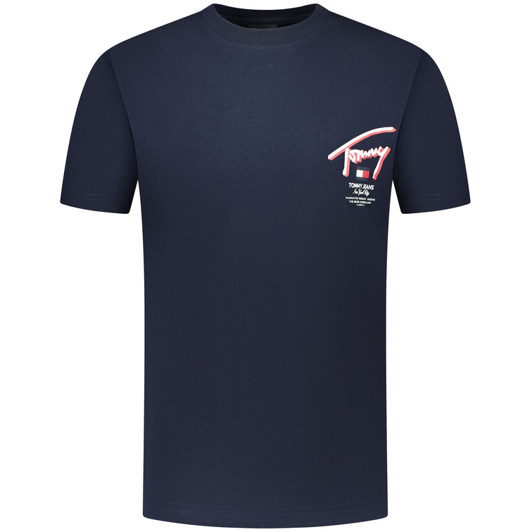 CAMISETA CON LOGO DISTINTIVO TRASERO HOMBRE TOMMY JEANS