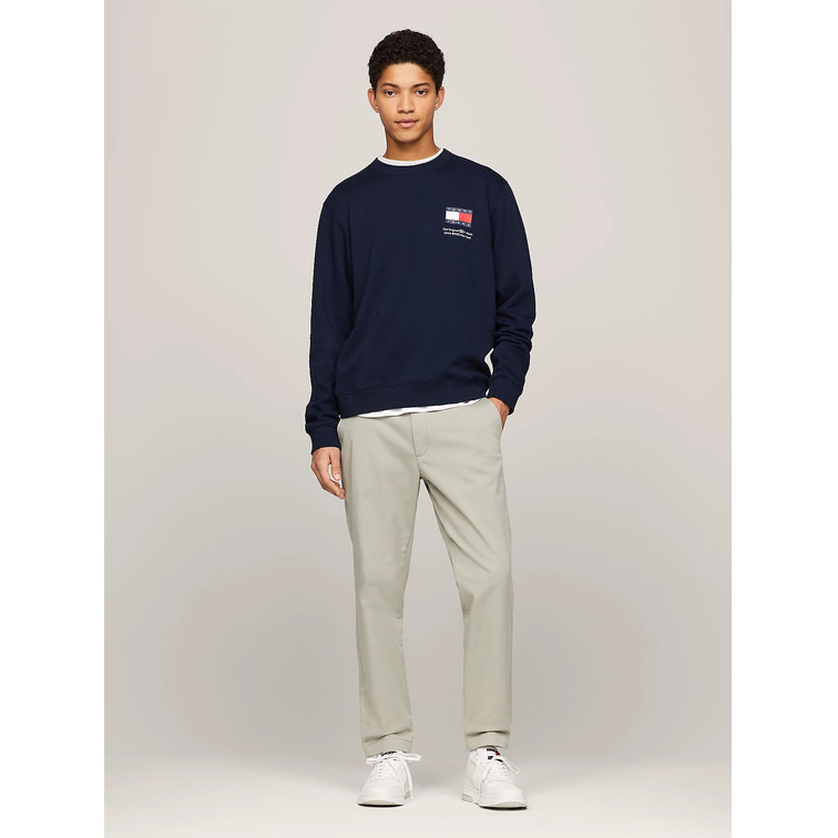 SUDADERA ESSENTIAL DE CUELLO REDONDO CON LOGO HOMBRE TOMMY JEANS