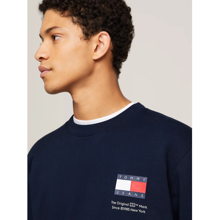 SUDADERA ESSENTIAL DE CUELLO REDONDO CON LOGO HOMBRE TOMMY JEANS