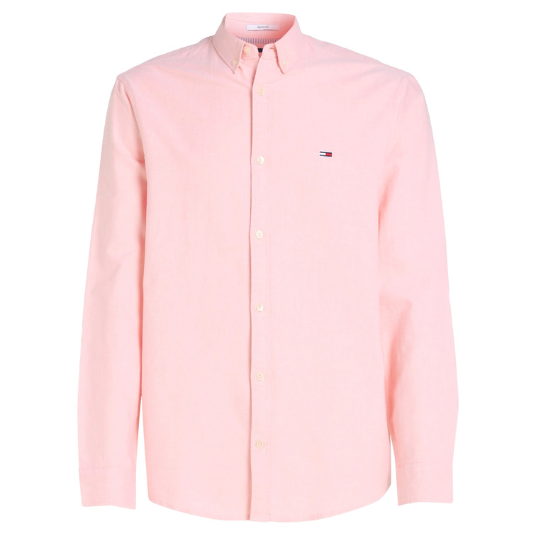 CAMISA OXFORD DE CORTE REGULAR CON LOGO HOMBRE TOMMY JEANS
