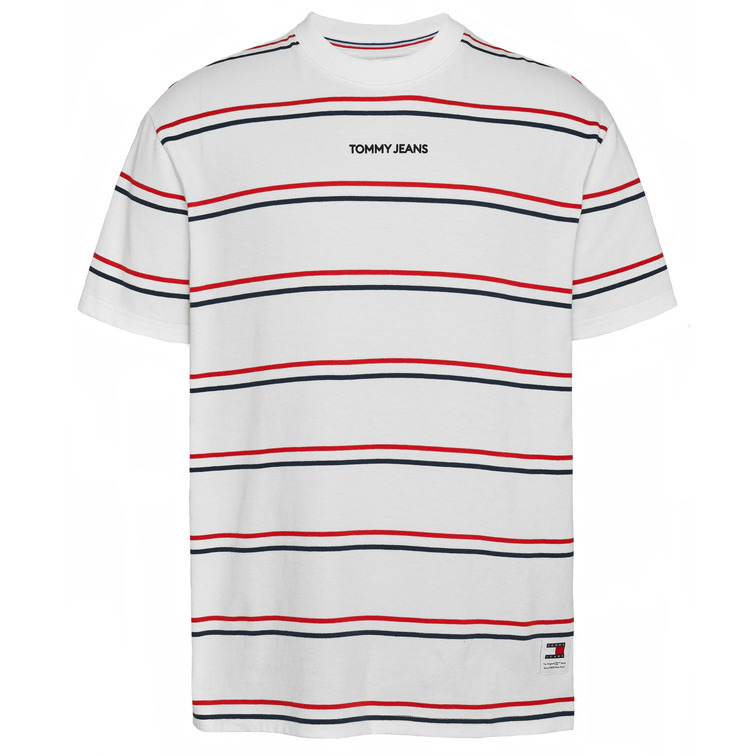 CAMISETA RAYAS HOMBRE TOMMY JEANS FIT REGULAR