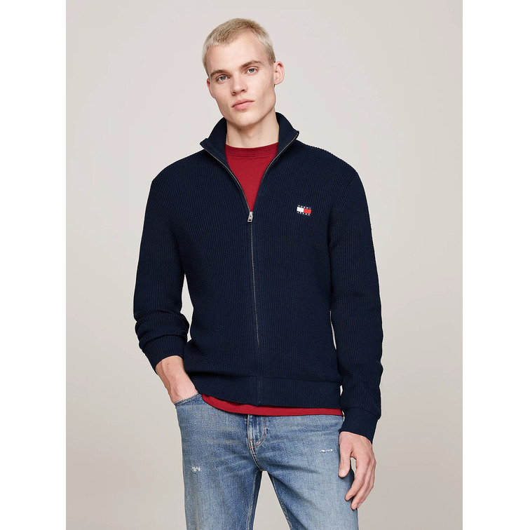 JERSEY SLIM CON CREMALLERA Y PARCHE  HOMBRE TOMMY JEANS