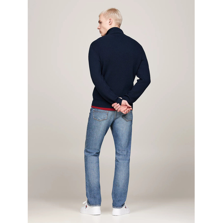 JERSEY SLIM CON CREMALLERA Y PARCHE  HOMBRE TOMMY JEANS
