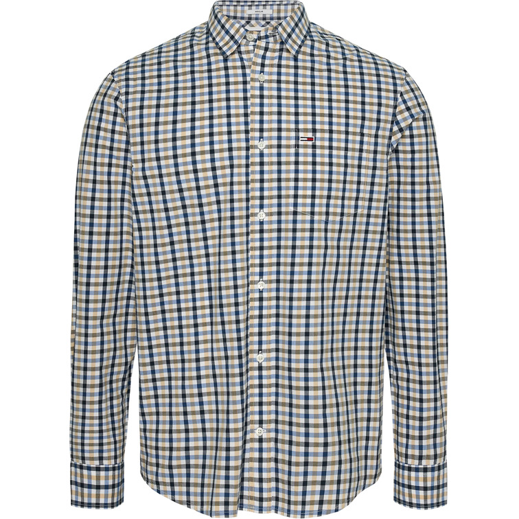 CAMISA FIT REGULAR ESTAMPADO CUADROS HOMBRE TOMMY JEANS