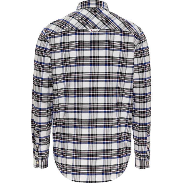 CAMISA OXFORD HOMBRE TOMMY JEANS DE CUADROS FIT REGULAR