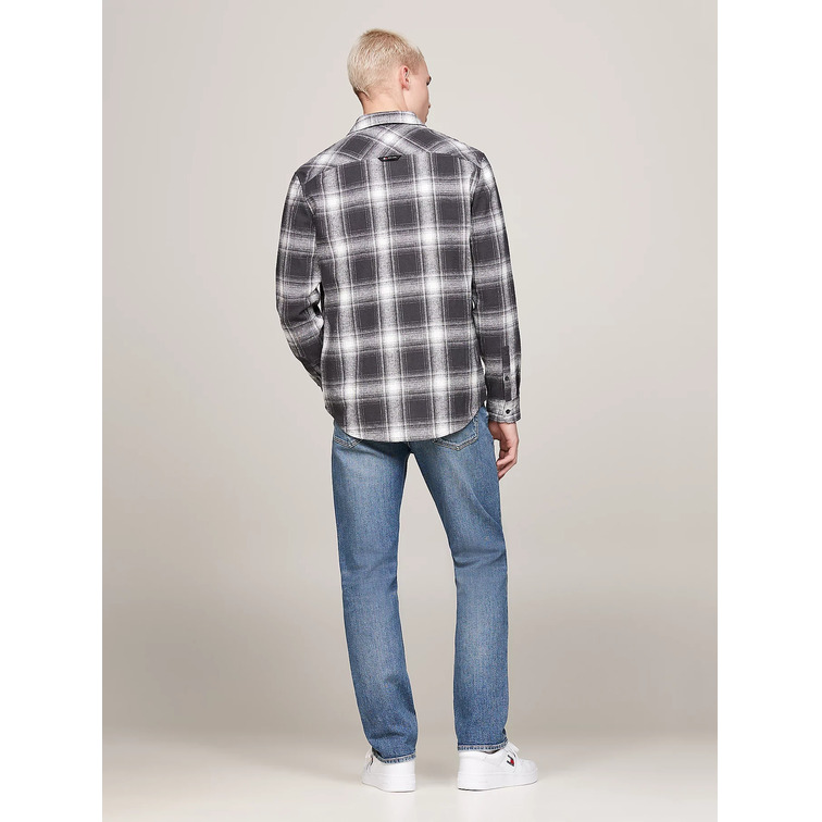 CAMISA DE CUADROS HOMBRE TOMMY JEANS CORTE AMPLIO