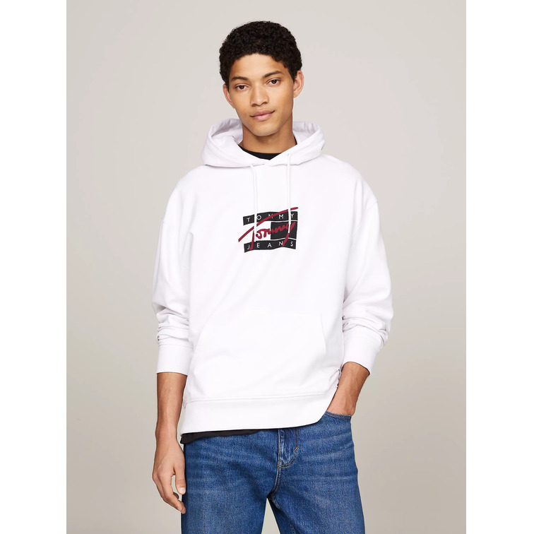 SUDADERA CON CAPUCHA Y LOGO ESTILO GRAFITTI HOMBRE TOMMY JEANS