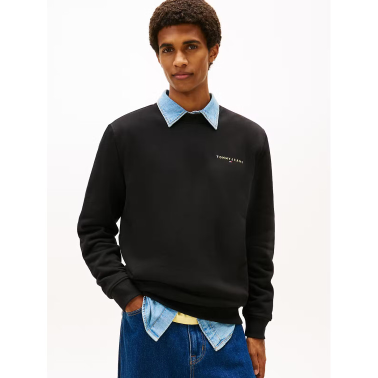 SUDADERA HOMBRE  TOMMY HILFIGER TJM REG LINEAR CREW EXT