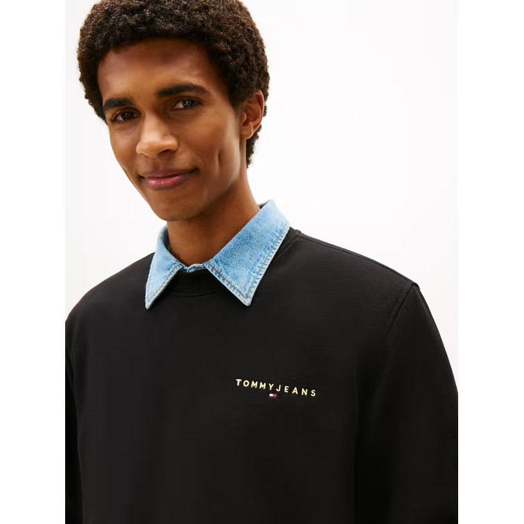 SUDADERA HOMBRE  TOMMY HILFIGER TJM REG LINEAR CREW EXT