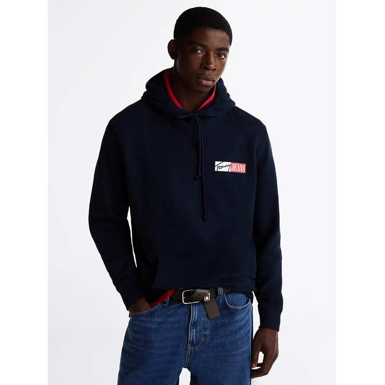 SUDADERA CON CAPUCHA HOMBRE TOMMY JEANS FIT REGULAR
