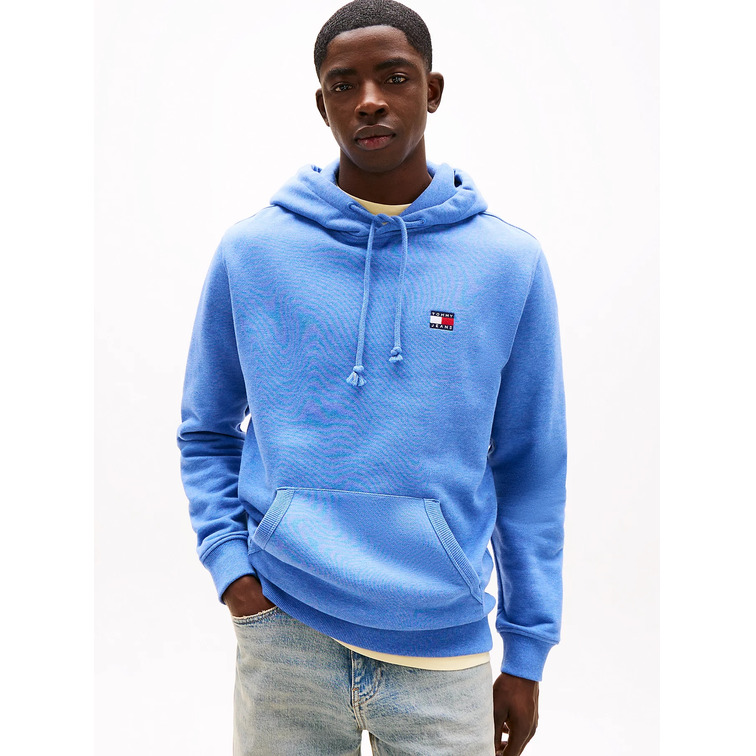 SUDADERA CON CAPUCHA HOMBRE TOMMY JEANS LOGO PARCHE FIT REGULAR