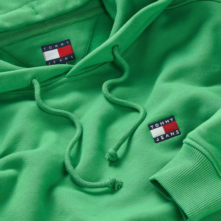 SUDADERA CON CAPUCHA HOMBRE TOMMY JEANS LOGO PARCHE FIT REGULAR
