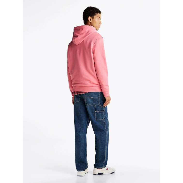 SUDADERA CON CAPUCHA HOMBRE TOMMY JEANS LOGO PARCHE FIT REGULAR