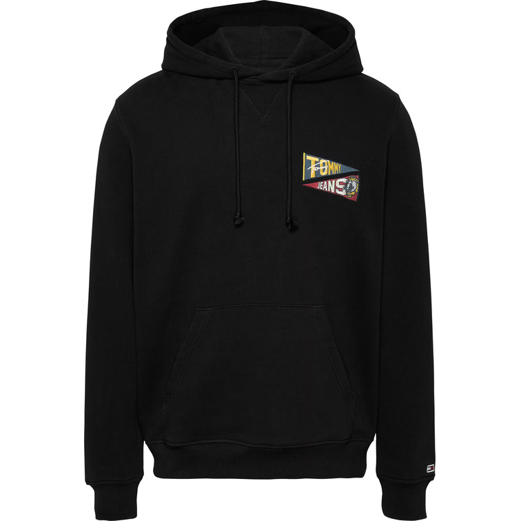 SUDADERA CON CAPUCHA HOMBRE TOMMY JEANS BANDERA TIGRE