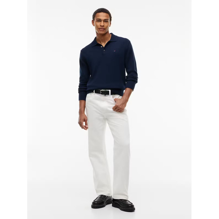 JERSEY HOMBRE  TOMMY HILFIGER TJM SLIM ESSENTIAL POLO SWTR E