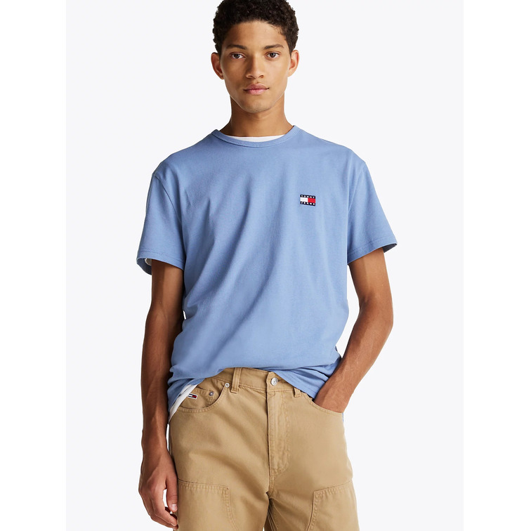 CAMISETA HOMBRE TOMMY JEANS LOGO PARCHE FIT REGULAR