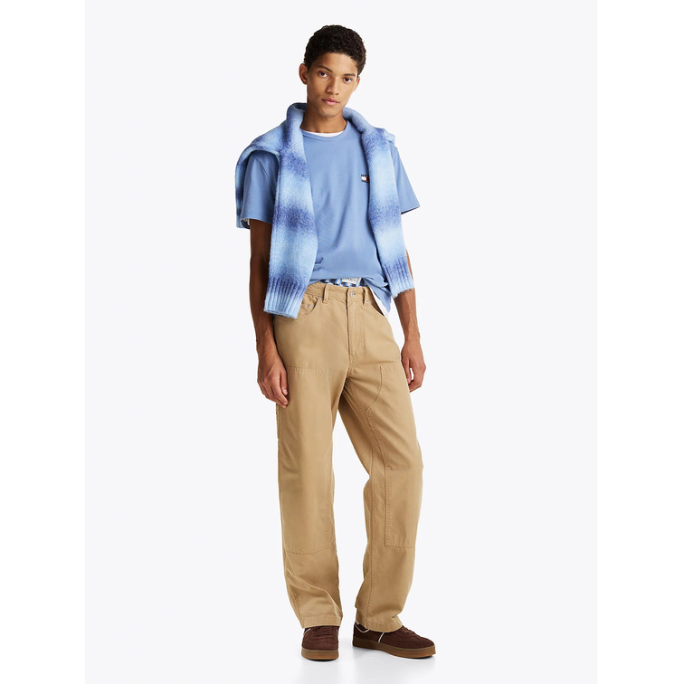 CAMISETA HOMBRE TOMMY JEANS LOGO PARCHE FIT REGULAR