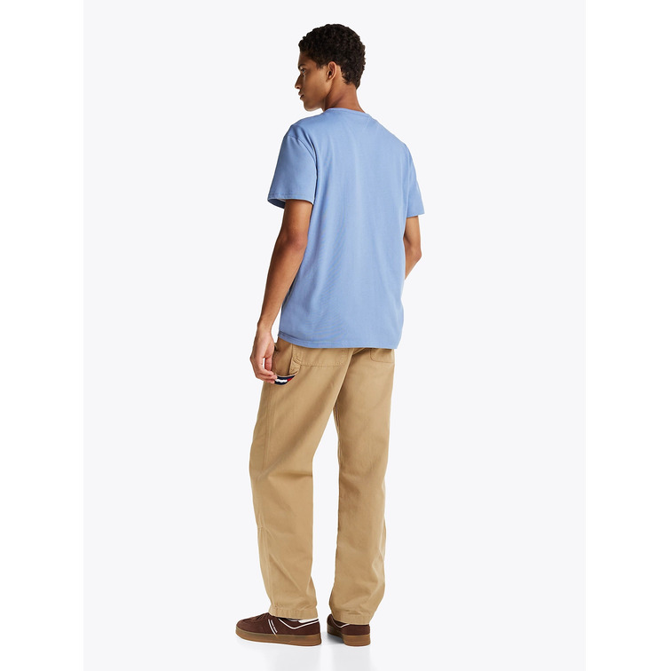CAMISETA HOMBRE TOMMY JEANS LOGO PARCHE FIT REGULAR