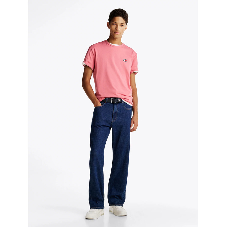 CAMISETA HOMBRE TOMMY JEANS LOGO PARCHE FIT REGULAR