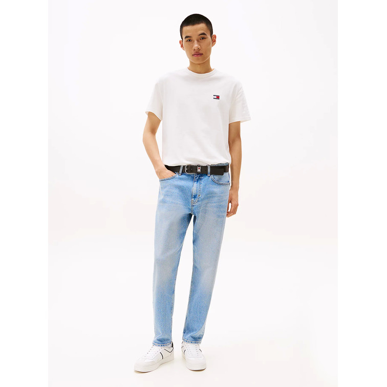 CAMISETA HOMBRE TOMMY JEANS LOGO PARCHE FIT REGULAR
