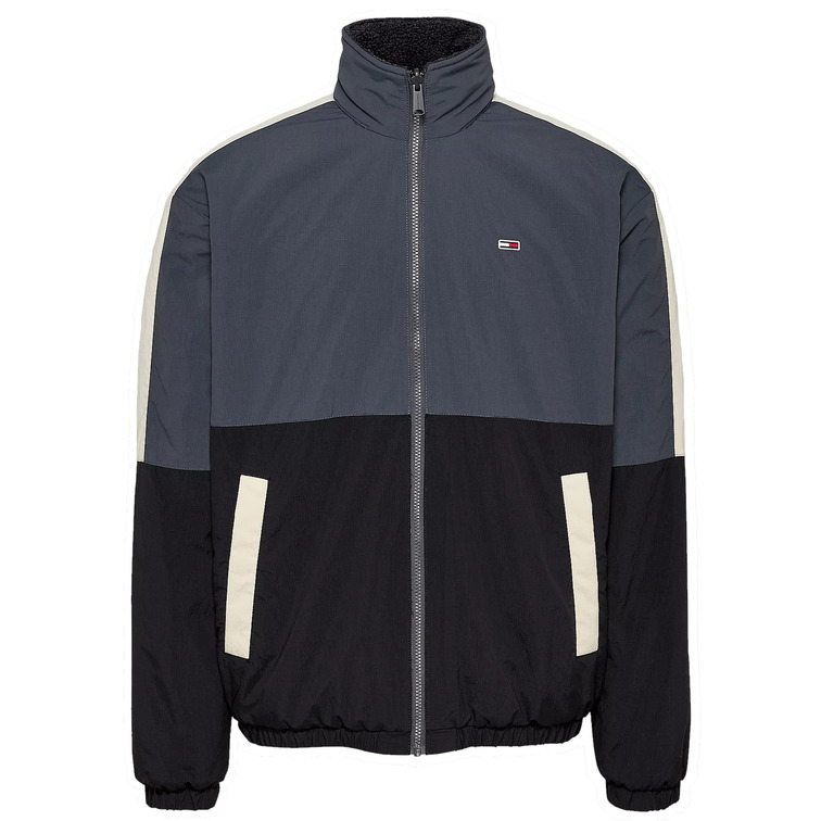CAZADORA REVERSIBLE HOMBRE TOMMY JEANS EN TEJIDO PELUCHE