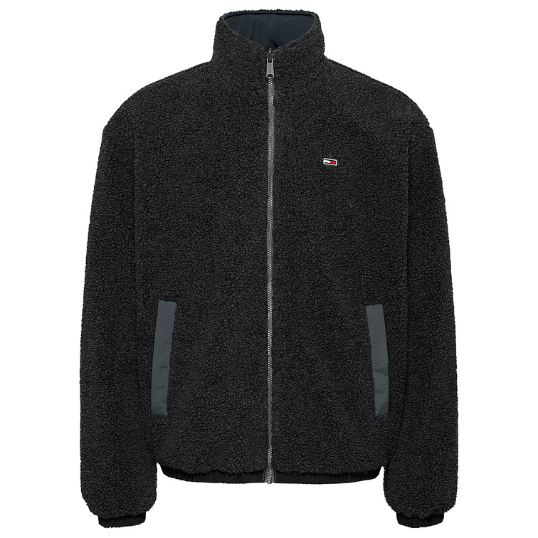 CAZADORA REVERSIBLE HOMBRE TOMMY JEANS EN TEJIDO PELUCHE