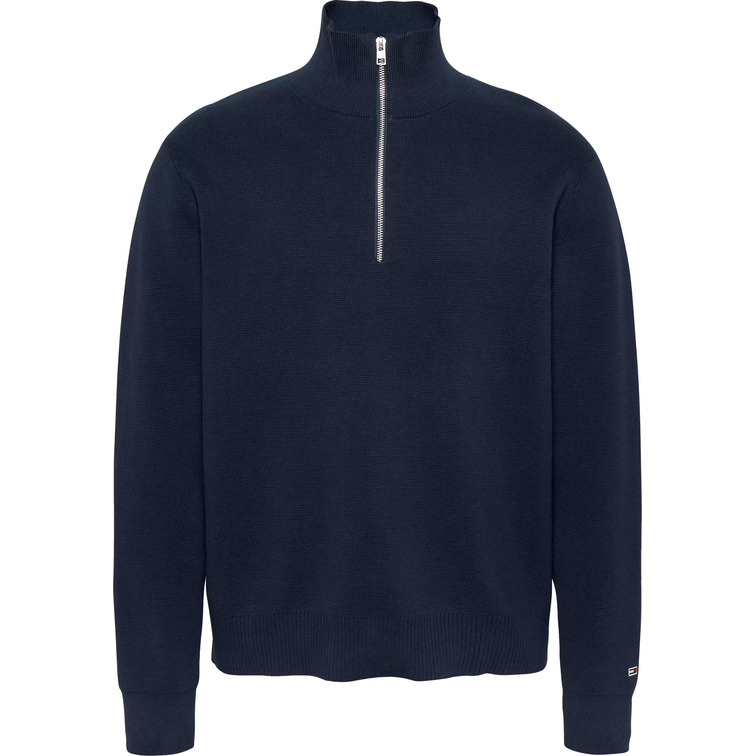 JERSEY MEDIA CREMALLERA HOMBRE TOMMY JEANS FIT REGULAR