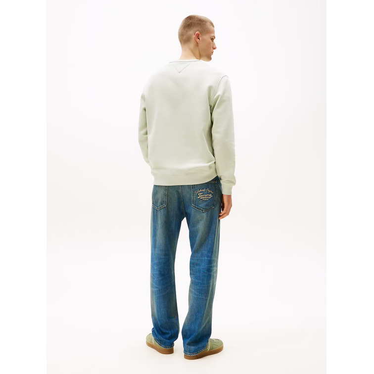 SUDADERA HOMBRE TOMMY JEANS CON LOGO PARCHE