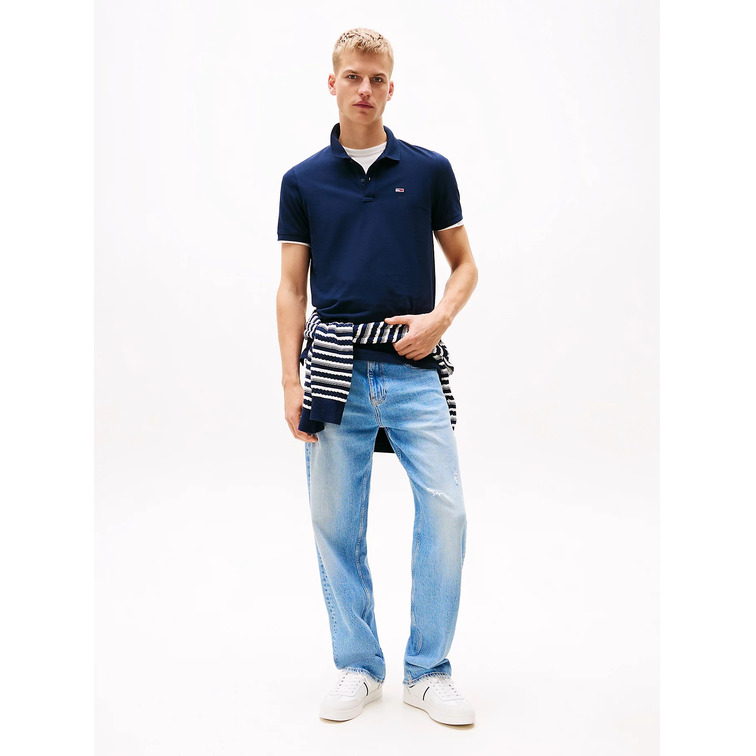 POLO HOMBRE  TOMMY HILFIGER TJM SLIM PLACKET POLO EXT