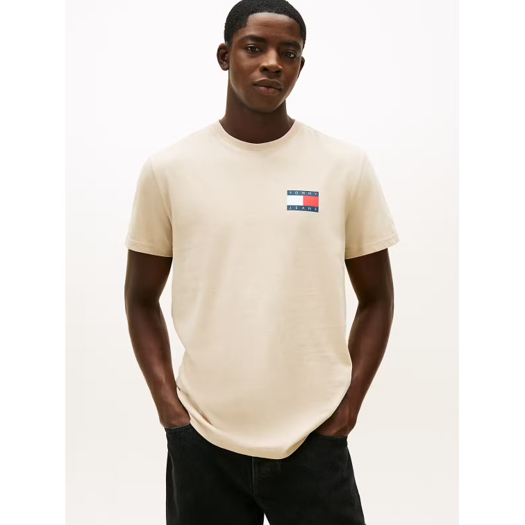 CAMISETA HOMBRE  TOMMY HILFIGER TJM SLIM ESSENTIAL FLAG TEE EX