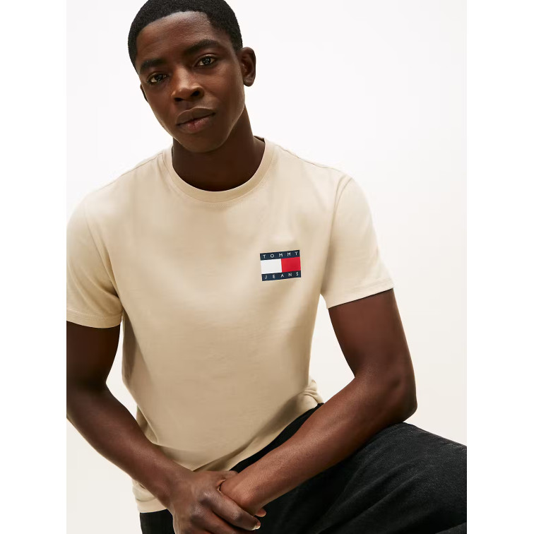 CAMISETA HOMBRE  TOMMY HILFIGER TJM SLIM ESSENTIAL FLAG TEE EX