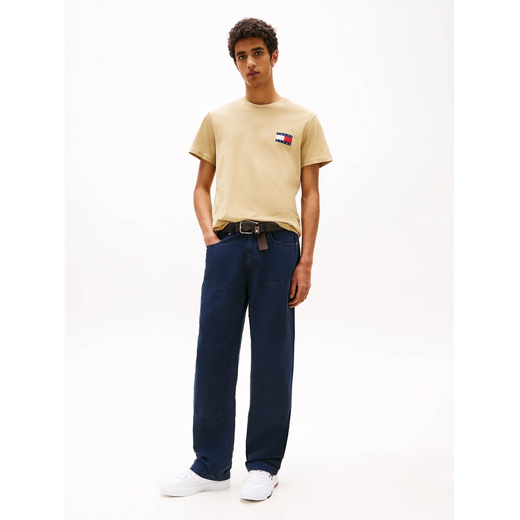 CAMISETA HOMBRE TOMMY JEANS LOGO PARCHE FIT SLIM