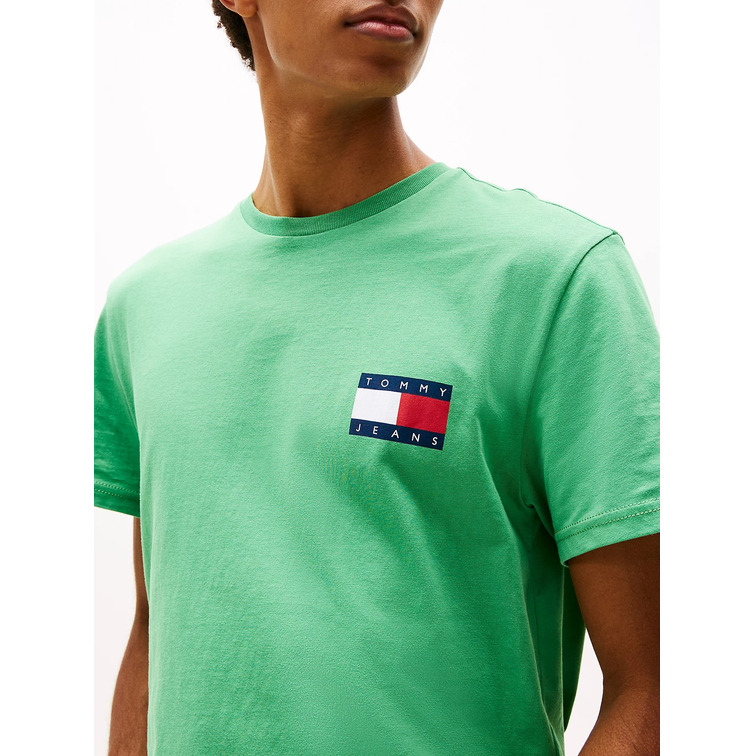 CAMISETA HOMBRE TOMMY JEANS LOGO PARCHE FIT SLIM
