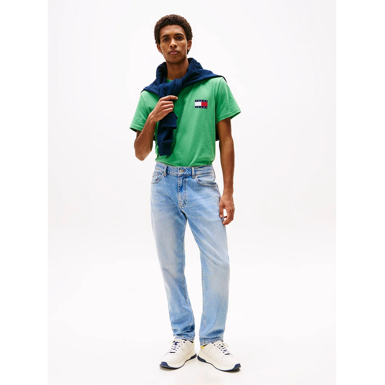 CAMISETA HOMBRE TOMMY JEANS LOGO PARCHE FIT SLIM