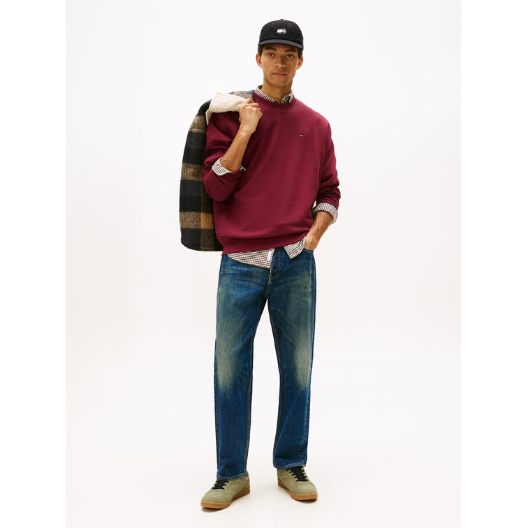 SUDADERA HOMBRE  TOMMY HILFIGER TJM REG S FLAG CREW
