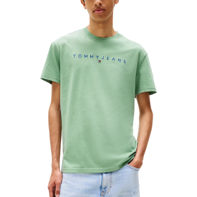 CAMISETA HOMBRE  TOMMY HILFIGER TJM REG LINEAR LOGO TEE EXT