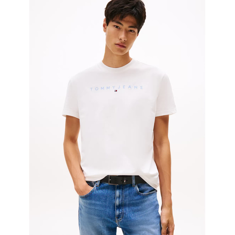 CAMISETA HOMBRE  TOMMY HILFIGER TJM REG LINEAR LOGO TEE EXT