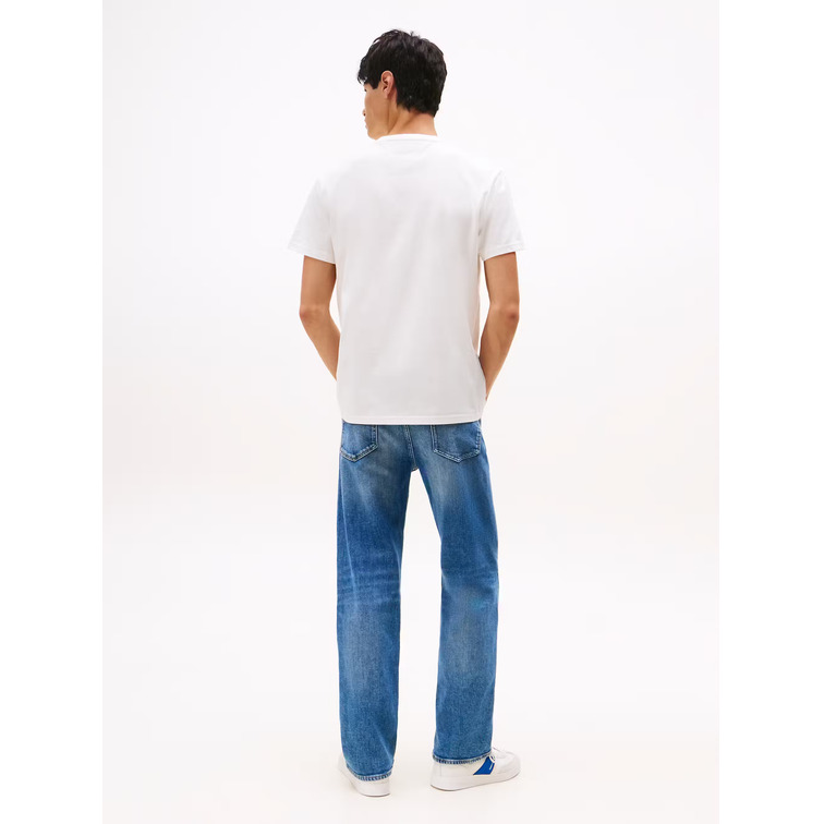 CAMISETA HOMBRE  TOMMY HILFIGER TJM REG LINEAR LOGO TEE EXT