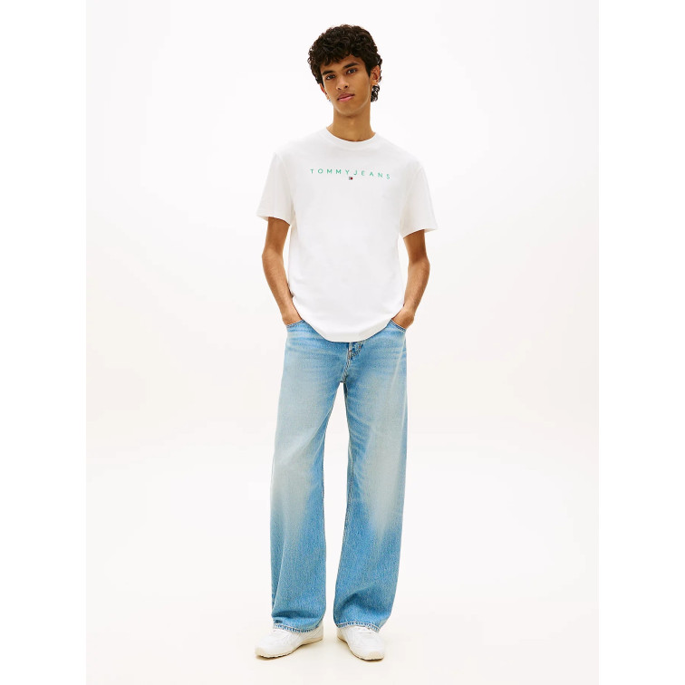 HOMBRE TJM REG LINEAR LOGO TEE EXT L5Y