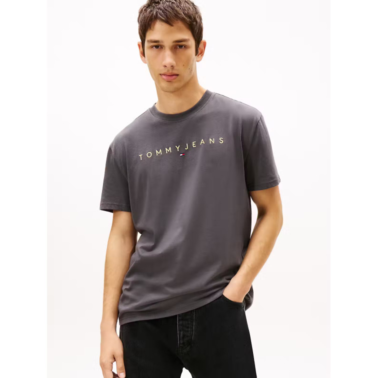 CAMISETA HOMBRE  TOMMY HILFIGER TJM REG LINEAR LOGO TEE EXT