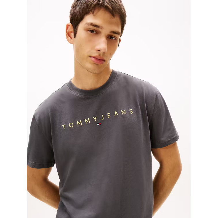 CAMISETA HOMBRE  TOMMY HILFIGER TJM REG LINEAR LOGO TEE EXT
