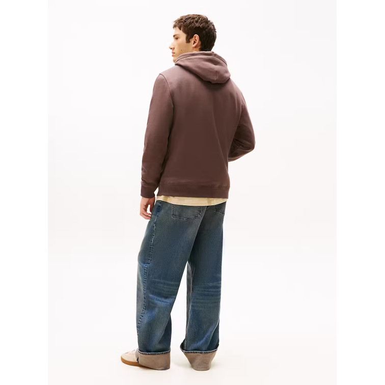 SUDADERA HOMBRE  TOMMY HILFIGER TJM REG LINEAR LOGO HOODIE EXT