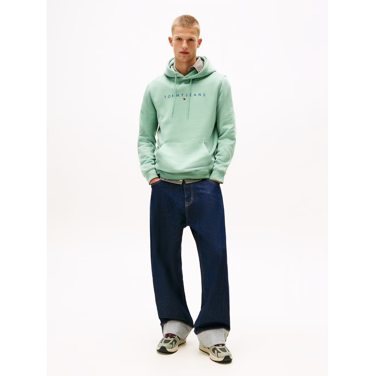 SUDADERA CON CAPUCHA HOMBRE TOMMY JEANS LOGO LINEAL