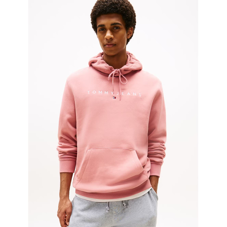 SUDADERA HOMBRE  TOMMY HILFIGER TJM REG LINEAR LOGO HOODIE EXT
