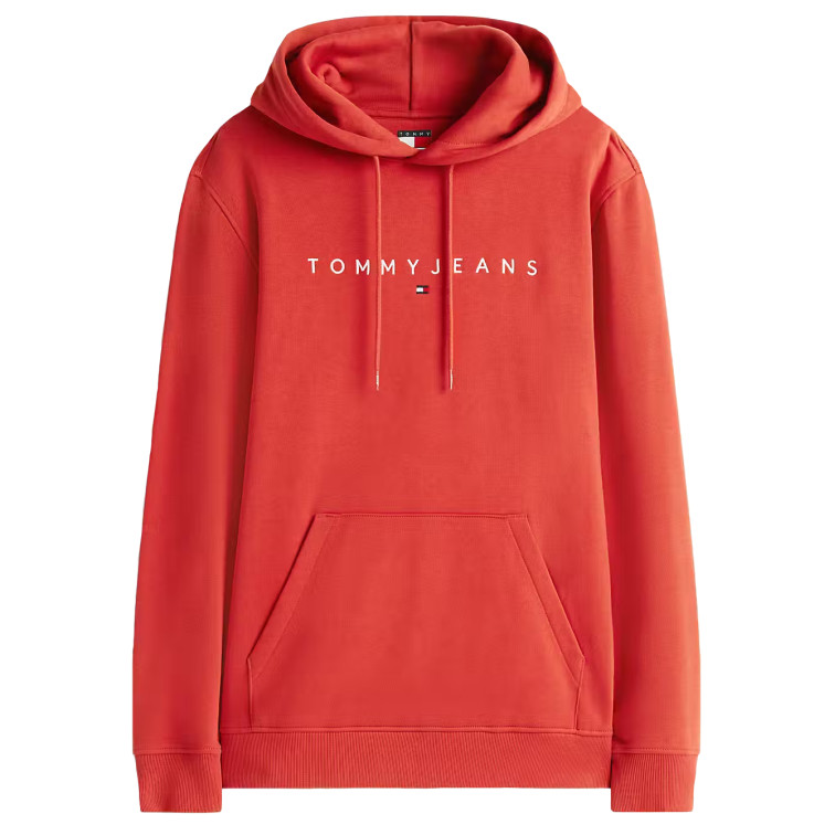 SUDADERA HOMBRE  TOMMY HILFIGER TJM REG LINEAR LOGO HOODIE EXT
