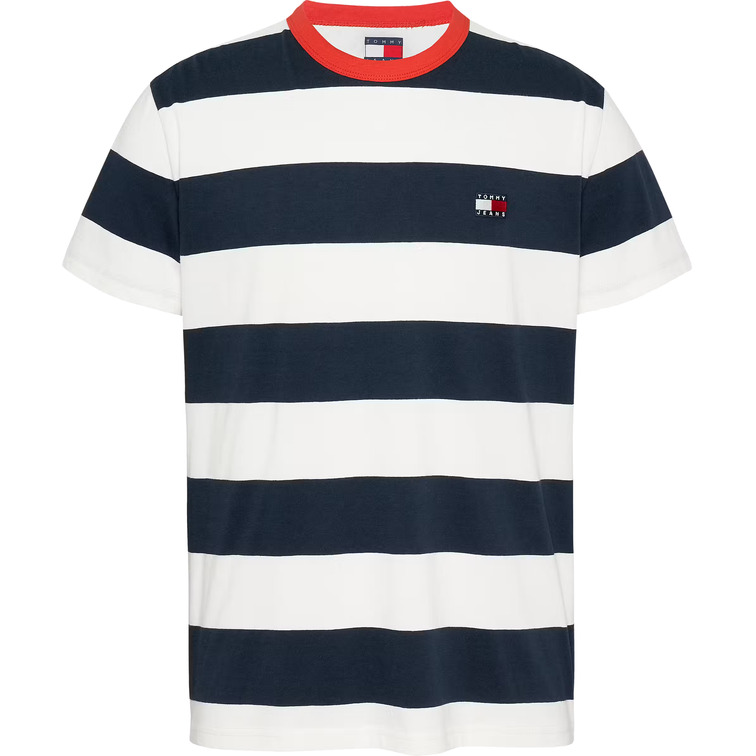 CAMISETA DE RAYAS HOMBRE TOMMY JEANS FIT REGULAR