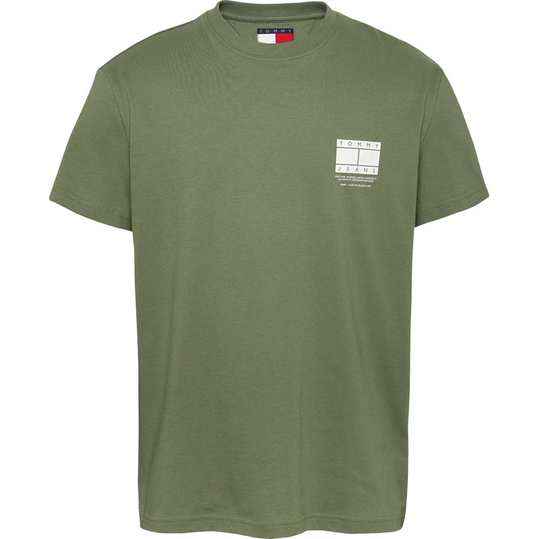 CAMISETA HOMBRE TOMMY JEANS CON LOGO FIT REGULAR