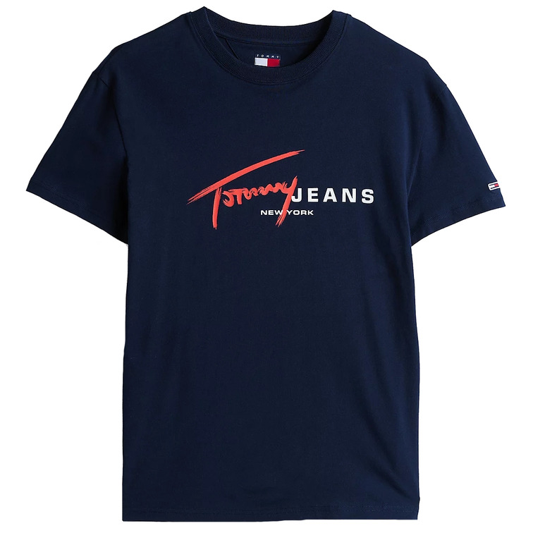 CAMISETA HOMBRE TOMMY JEANS LOGO GRAFITI FIT REGULAR