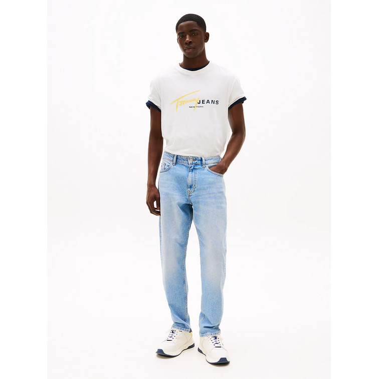 CAMISETA HOMBRE TOMMY JEANS LOGO GRAFITI FIT REGULAR