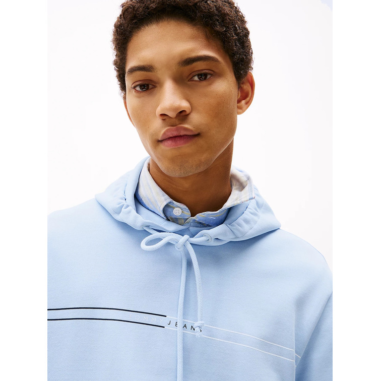 SUDADERA CON CAPUCHA HOMBRE TOMMY JEANS CON LOGO FIT REGULAR